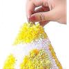 Rainbow/Lemon Rug Carpet Water Absorption Non-Slip Bedroom Bathroom Door Mat (Lemon S) - 49*83cm