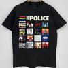 Футболка с альбомом Police Band Новая Популярная Черная Унисекс Все размеры ND600 Унисекс Футболка