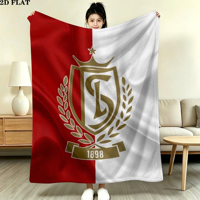 Standard De Lige Print Flannel Blanket, High quality Comfortable for All Seasons, Home Decor, Warmth and Comfort, Perfect for Christmas Gifts