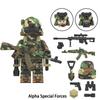 Конструктор Спецназ Камуфляж Военное Оружие и Снаряжение Минифигурки Сборные Игрушки