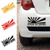 Made In Japan Styling Decorative Letter Car Reflective Stickers Auto Decals