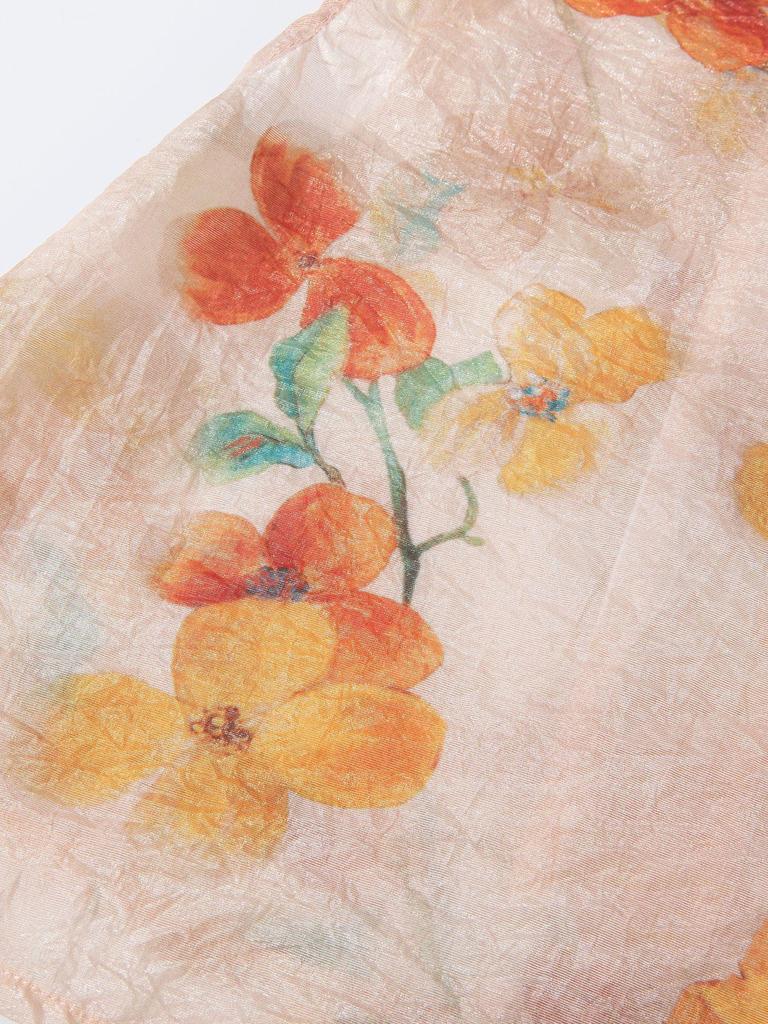 Летний ханьфу для девочек 2025: Новый топ в китайском национальном стиле и брюки широкого кроя, детский костюм-двойка.