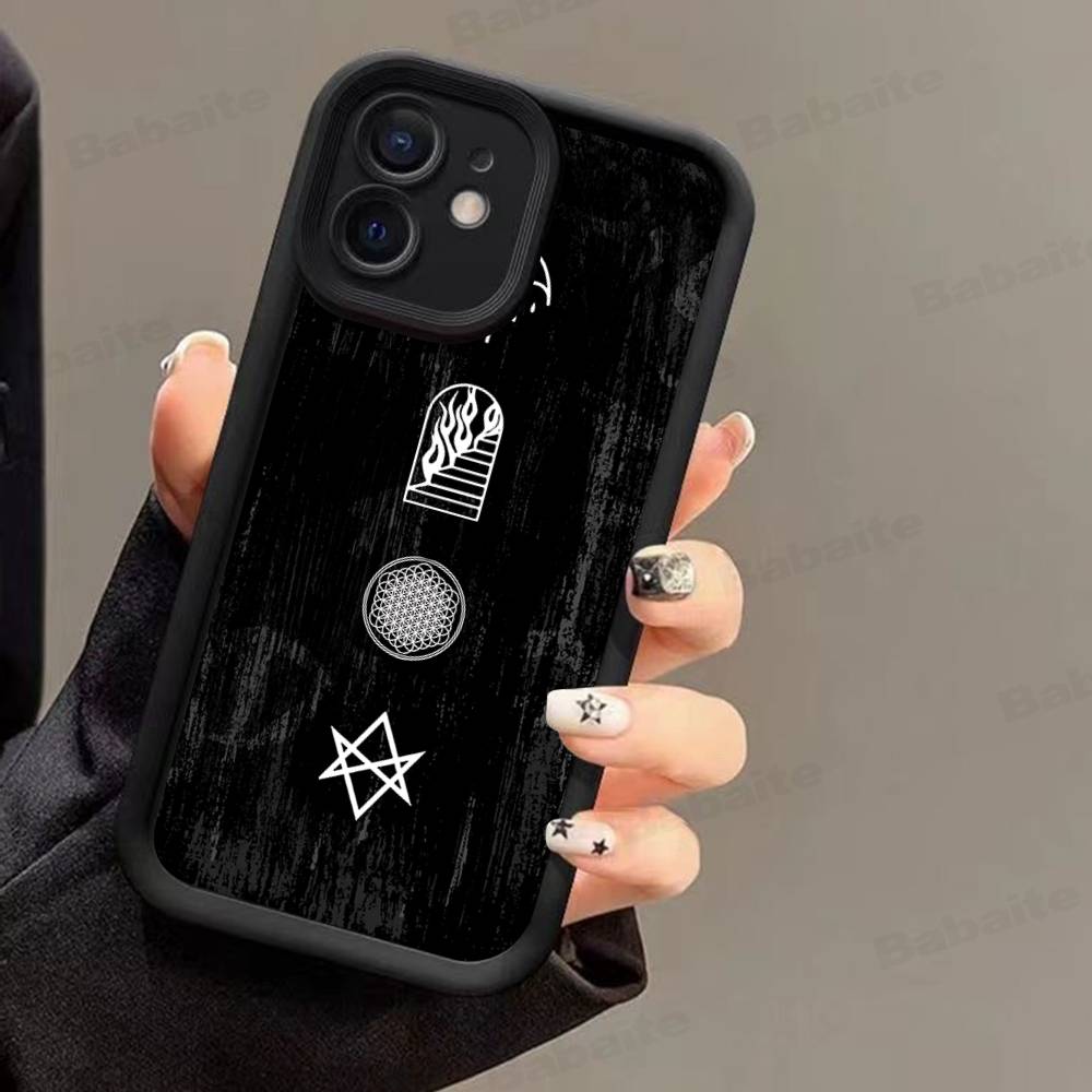 Чехол для телефона Rock Band B-Bring M-Me The H-Horizon для IPhone 17 16 15 13 11 12 14 Pro Max Plus Силиконовая защитная оболочка