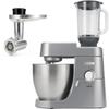 Multifunctional Stand Mixer - KENWOOD KVL4170S - Chef XL - 6.7L Blender + Metal Mincer - Silver Color