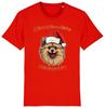 Kids POMERANIAN Christmas T-Shirt Santa Dog Woof Wishes Dogs Stocking Filler