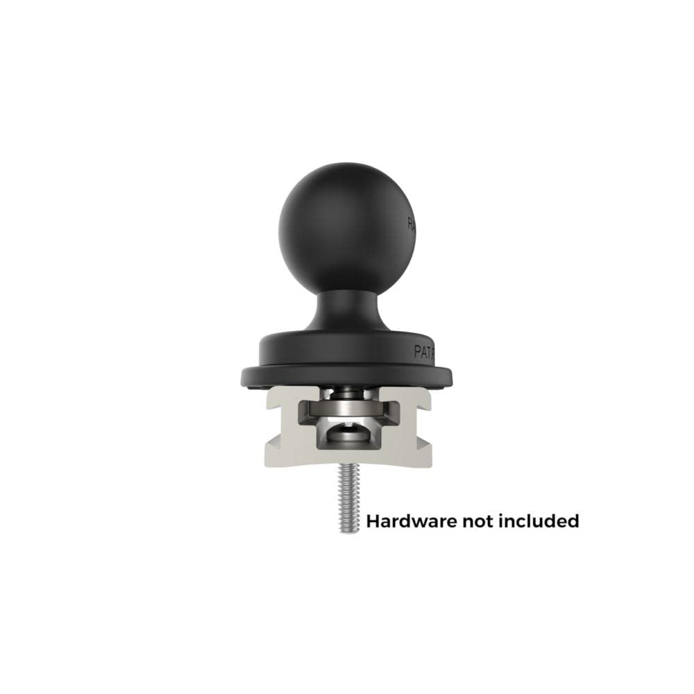 КРЕПЛЕНИЯ RAM Рельсовый модульный серебристый 17 дюймов RAM-TRACK-EXA-17U