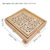 Educational Maze Puzzle Game Toy For Adult and Kids Concentration and Balance Skill Training Bead Maze Board Game Toy