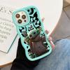 S-Stars-wars Baby Yodas Phone Case For iPhone 17E 11 12 13 14 15 16 17 Pro Max 16e Air 13 Plus Wave Side Candy Color Back Cover