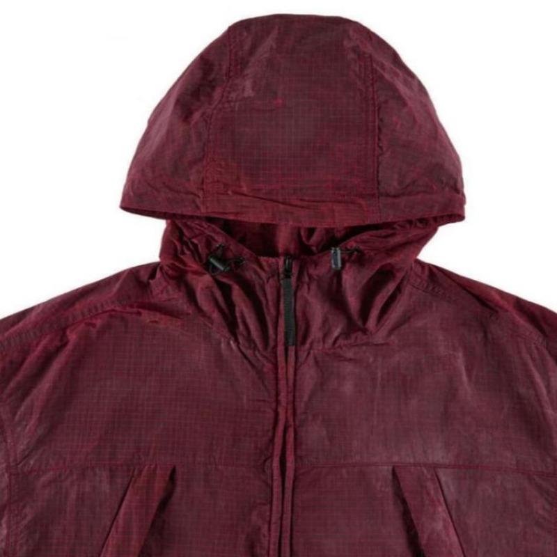 Timberland Куртка с капюшоном из нейлона рипстоп Af Dwr, унисекс, темно-красная A668U-637