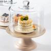 Transparent Dust Cover Acrylic Cake Cover Cake Stand Dessert Plate Melamine Tray Wooden Tray Cake Pan Display Stand Dim Sum Dish