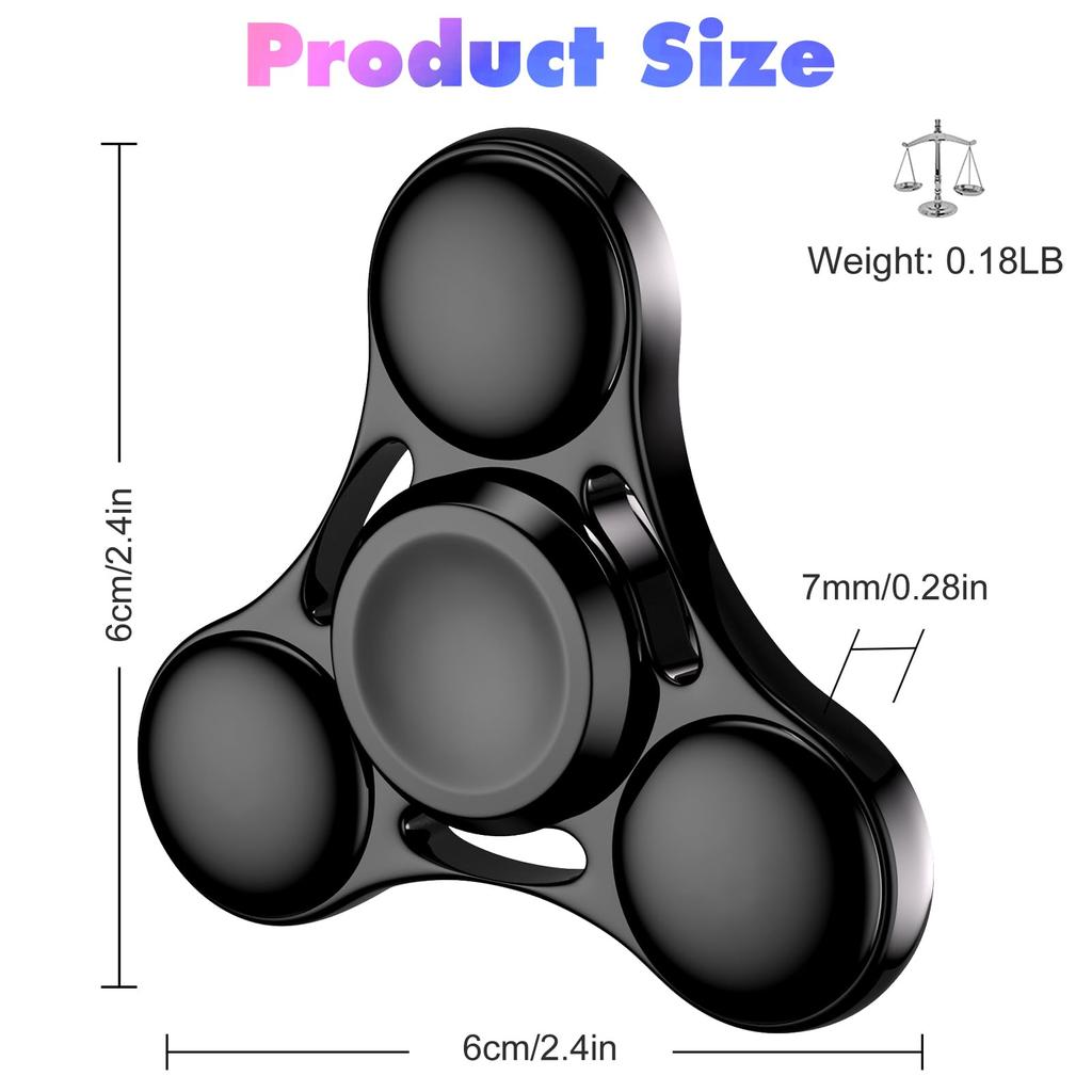 Радужные Игрушки Фиджет Спиннер Металлический НЛО Маленькие Ручные Спиннеры для Пальцев Подарок для Детей Взрослых Волчок Для Концентрации Настольный На Кончике Пальца