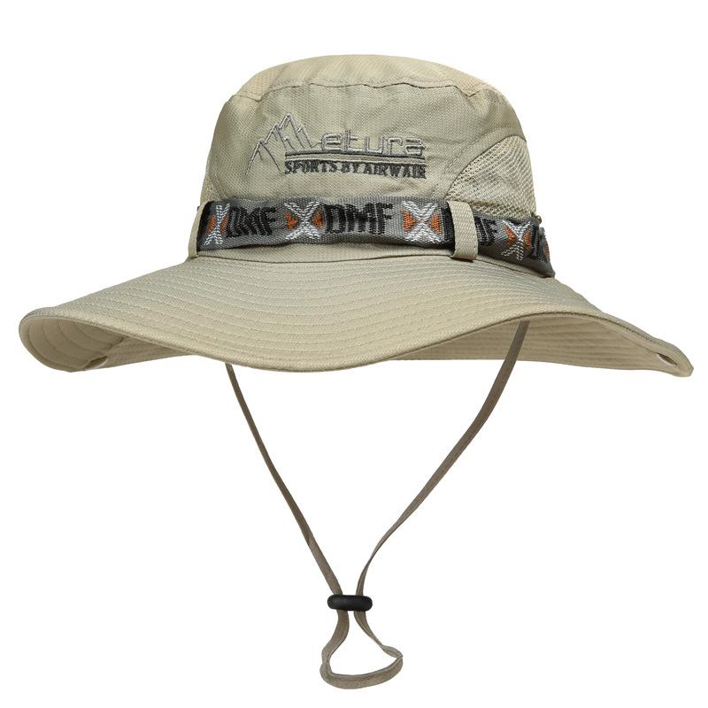 Шляпа мужская уличная рыболовная панама мужская с широкими полями шляпа от солнца летняя шляпа для защиты от солнца синяя складная для лица от солнца