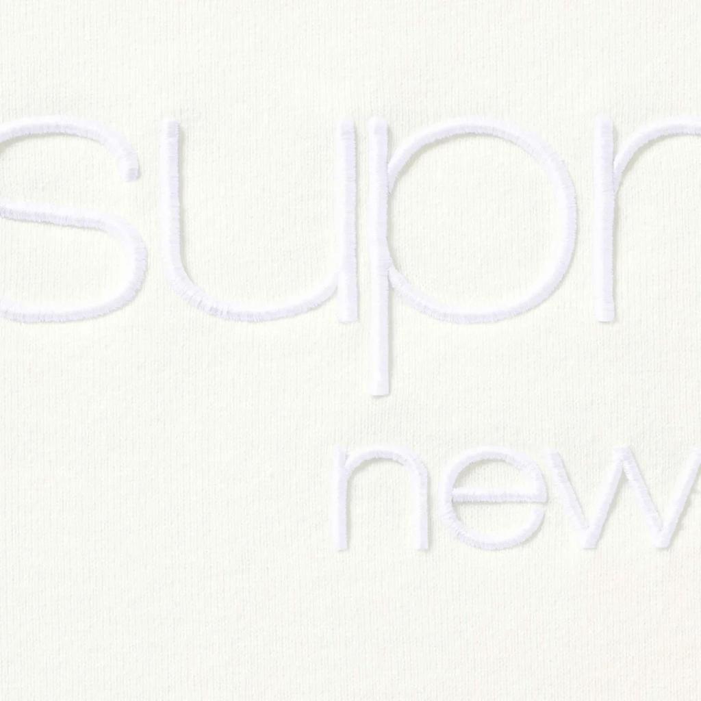 777137 Худи Supreme Classic Logo Белый