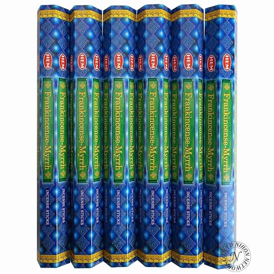 HEM / Incense Sticks / Frankincense & Myrrh / Set of 6