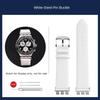 Для Swatch металлический адаптер YVS400 YVB404 YVS420 YVS454 YVS451 Браслет из кожаного ремешка Модифицированная цепочка для часов 21 мм красный синий черный ремешок