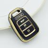 4 Button Soft TPU Car Key Cover Case FOB Shell for Honda Accord 2016 2017 Civic 2016 2017 2018 2019 Remote Keyless Bag Protector Accessories