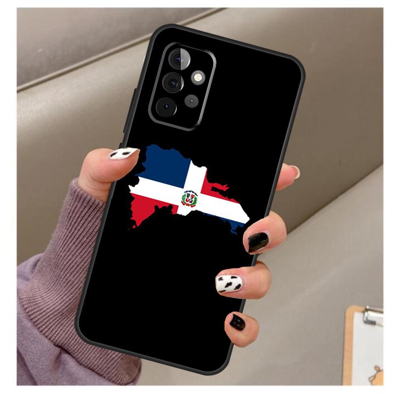 Чехол Флаг Доминиканской Республики для Samsung Galaxy A34 A54 A14 A06 A16 A26 A36 A56 A12 A32 A52 A13 A33 A53 A15 A35 A55