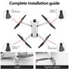 Пропеллеры для DJI Mini 4 Pro Замена Низкошумные и Быстросъемные Лопасти Винты Крылья Для Дрона DJI Mini 4 Pro Аксессуары
