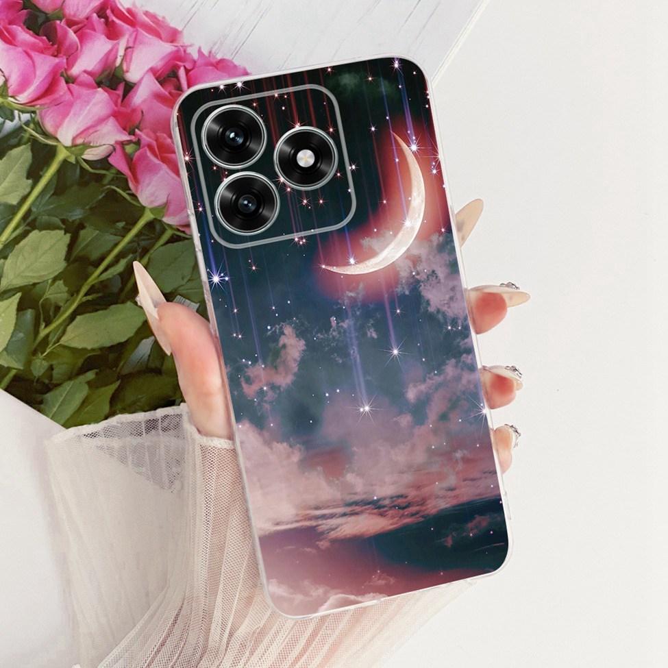 Case For Honor X5C Plus Cover Transparent Luxury Cute Cat Fashion Butterfly Cool Painted Casing For Honor X5cPlus