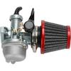 YOXUFA PZ22 Carburetor 22 mm Carb Throttle Cable Grip for 110cc 125cc ATV Pit Dirt Bike Coolster Mountopz SSR TaoTao DB14 DB24 Apollo Xpro Hawk 4
