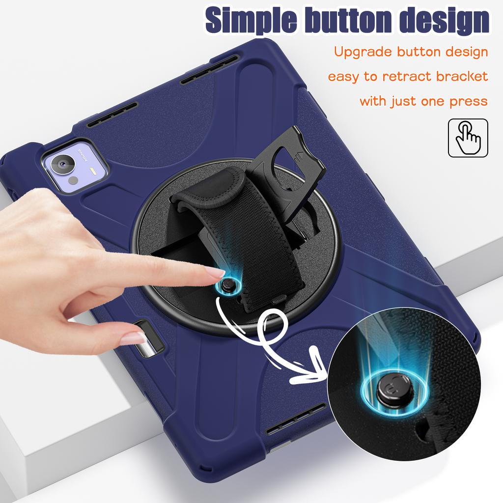 Чехол для Xiaomi Pad 7 Ultra TPU+PC+Силикон Подставка Защита от падений Чехол для планшета