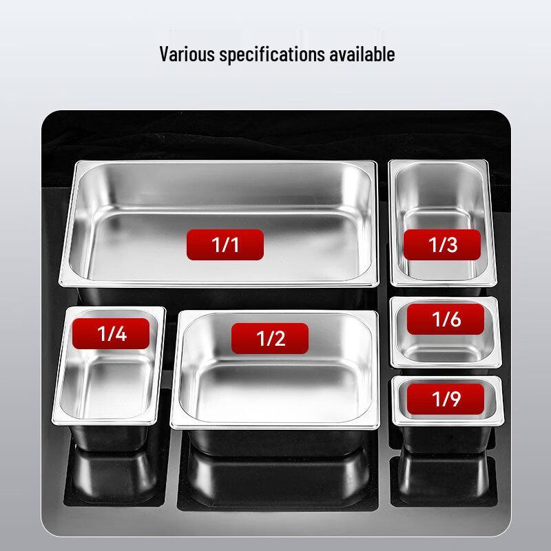Xilaicheng Commercial Stainless Steel Gastronorm Food Pan with Lid
