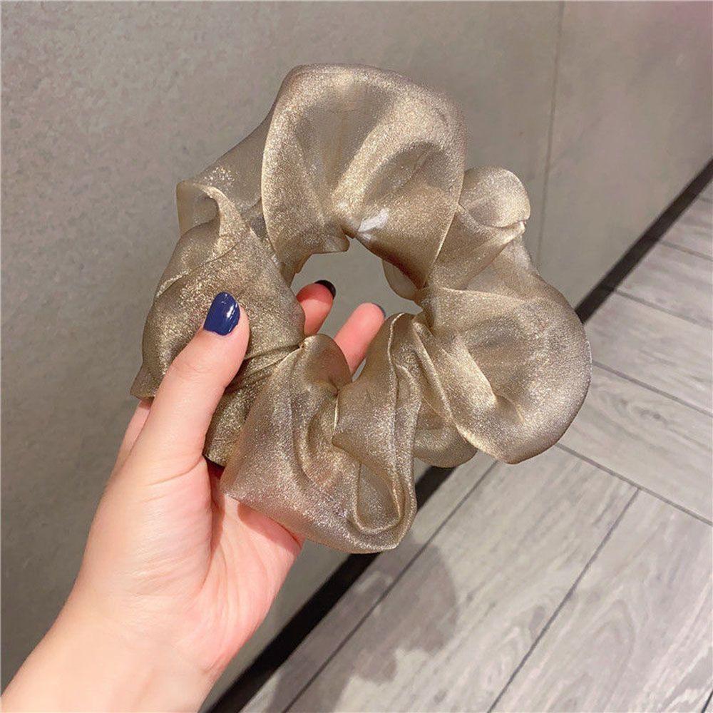 Hairband Headwear Fashion Hair Ropes Elastic Hair Ties for Women Girls Oversized Hair Scrunchies