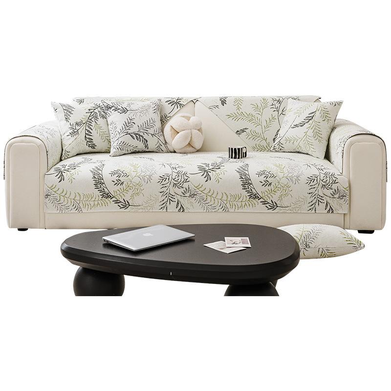 Chenier Sofa Cushion Is Universal In All Seasons, High-End Non-Slip Seat Cushion  All-Inclusive Sofa Cover Cover Cloth Towel