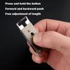 Mini Titanium Alloy Small Planing Knife Bottle Opener Portable Key Chain Pendant Outdoor Camping Multifunctional Tool Melon Peel