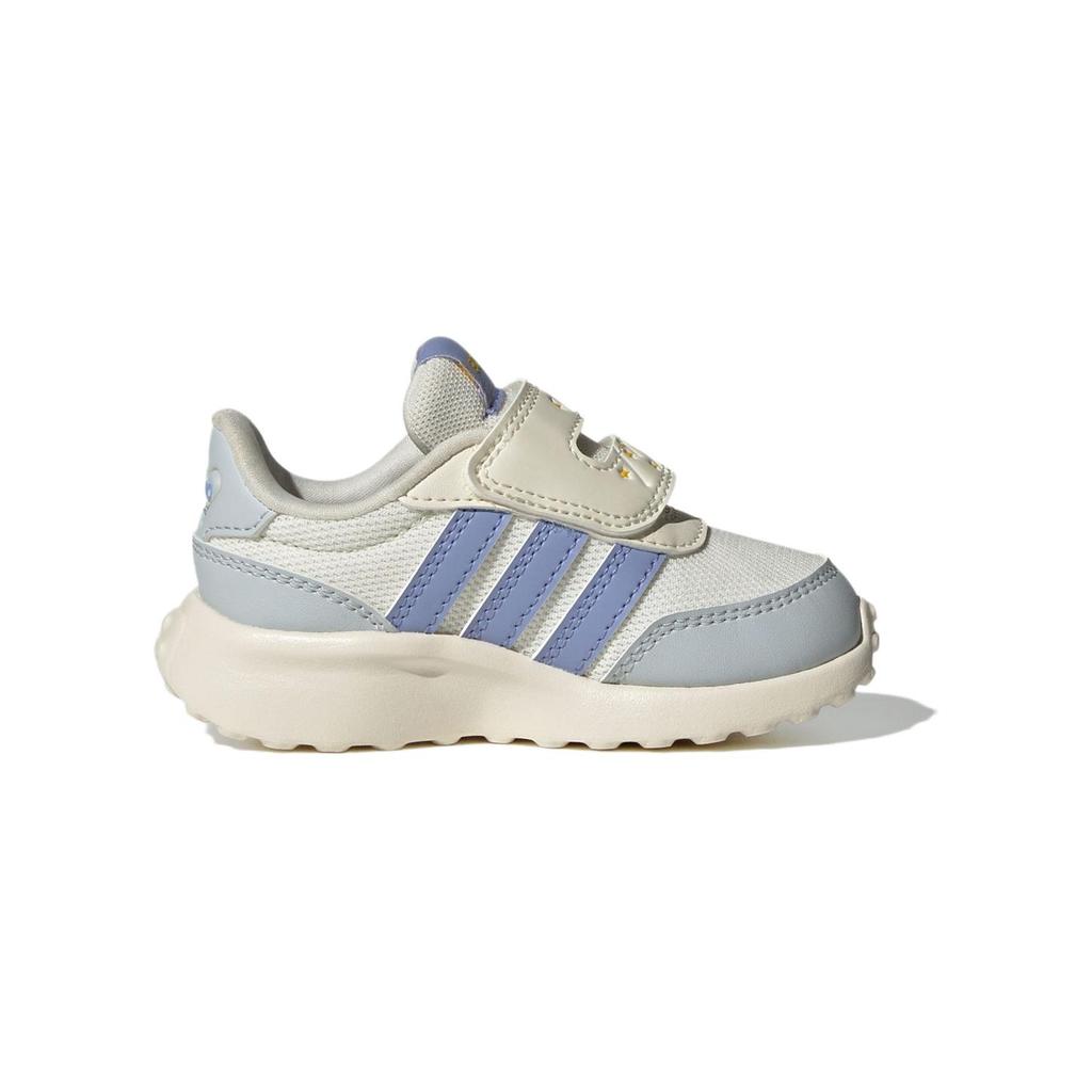 Adidas Run 70s Ac Synthetic Leather Fabric Comfortable Lightweight Durable Low Top Walker Shoes Baby Shoes White JI2481