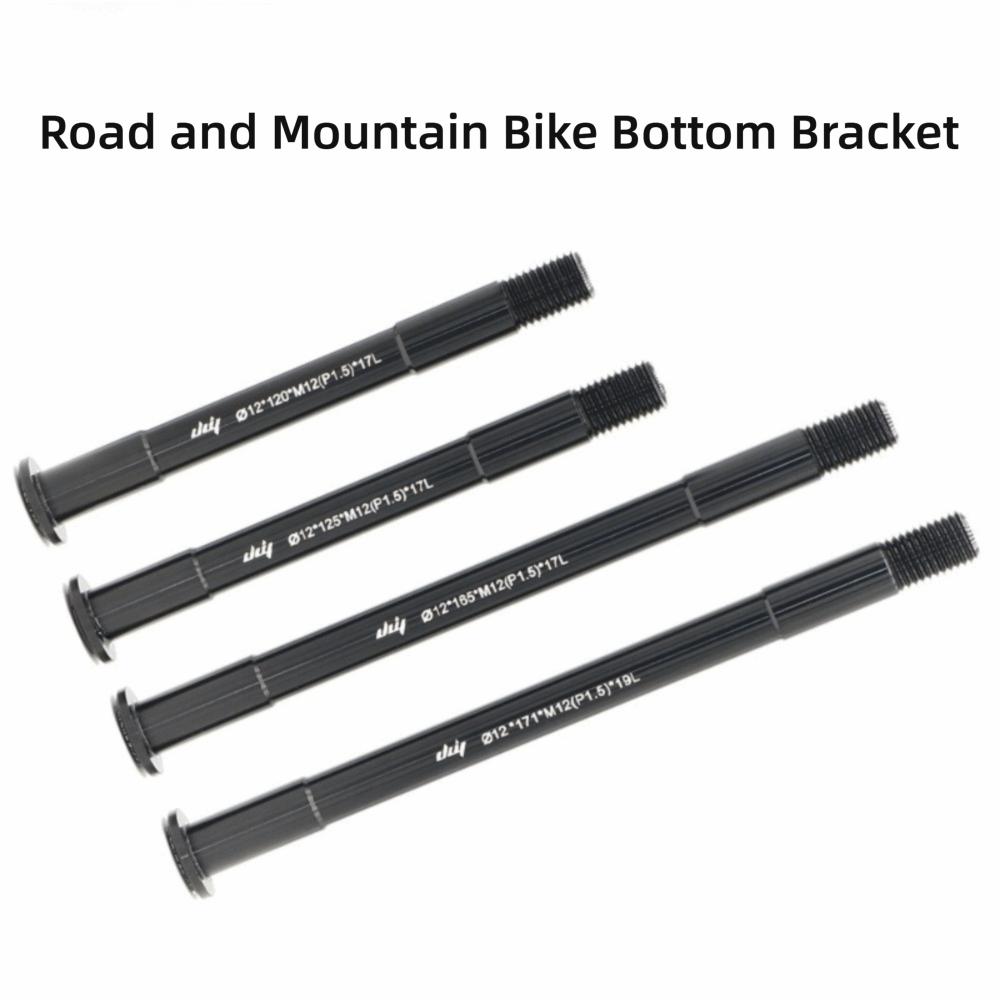 M12 Bicycle Thru Axle High Strength Bike Thru Axle Skewers Frame Fork Hub Replacement