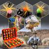 Fly Fishing Jig 5 Colors 40pcs Lure Fishing Bait Vivid Moth Lure Fishing Jigging Fly Fishing Lures