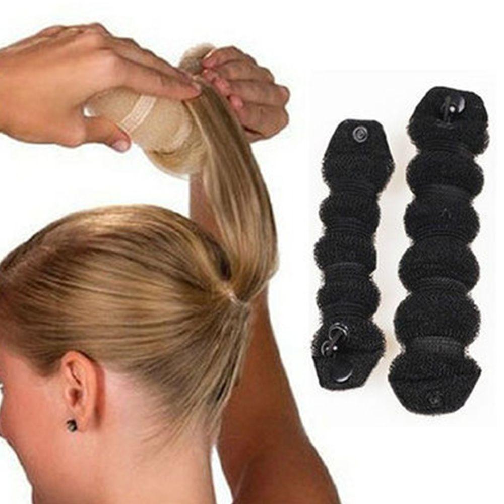 DIY Donut Bun Maker Durable Foam Sponge Bun Shaper Fashion Meatball head hair maker Women