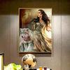 Diamond Painting Cartoon Animal Beauty&wolf Cross Stitch Craft Diamond Embroidery Home Paintings