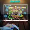 Children's Drawing Board Acrylic Light Board Transparent Fluorescent LED Light Backlight Erasable