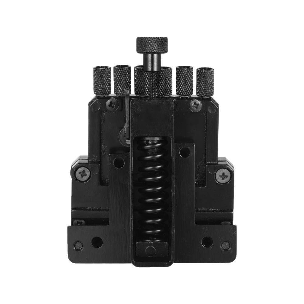 6 String Electric Guitar Tremolo Tailpiece Bridge System for Headless Guitar Part Black