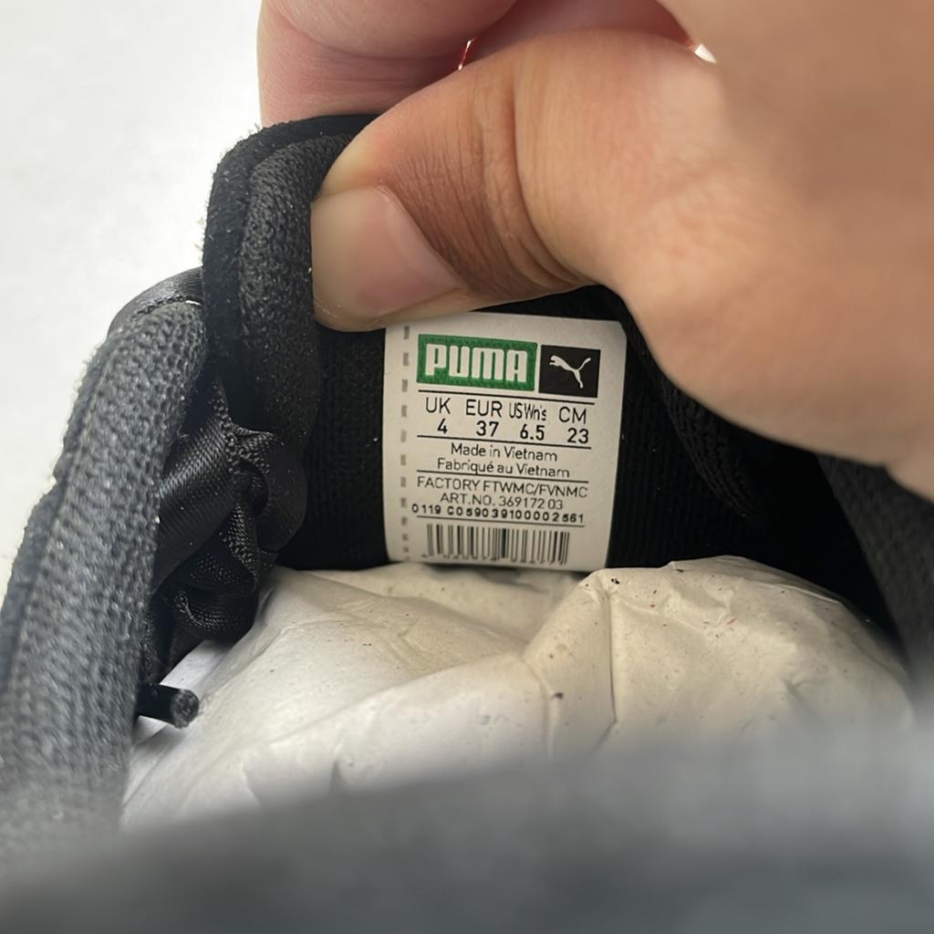 Puma Кроссовки на платформе Galaxy Черные женские Gum 369172-03