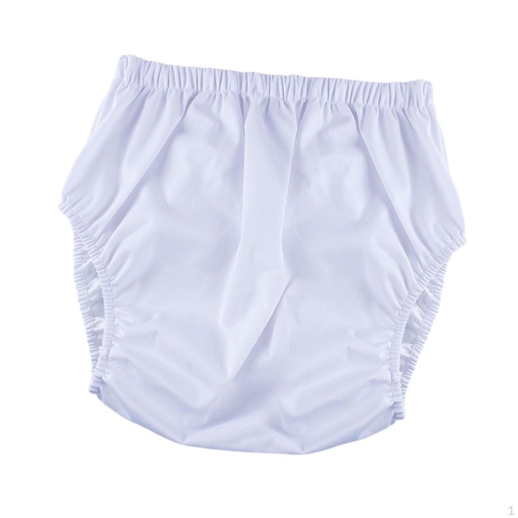 Adults Diaper Cover Incontinence for Women Men Reusable Underpant Low Noise Breathable Comfortable