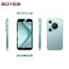 Soyes Мини-смартфон P70 Pro Max, 3,0-дюймовый HD-экран, 1 ГБ ОЗУ, 16 ГБ ПЗУ, WCDMA 3G, Android, 2000 мАч, мобильный телефон с двумя SIM-картами, Face ID
