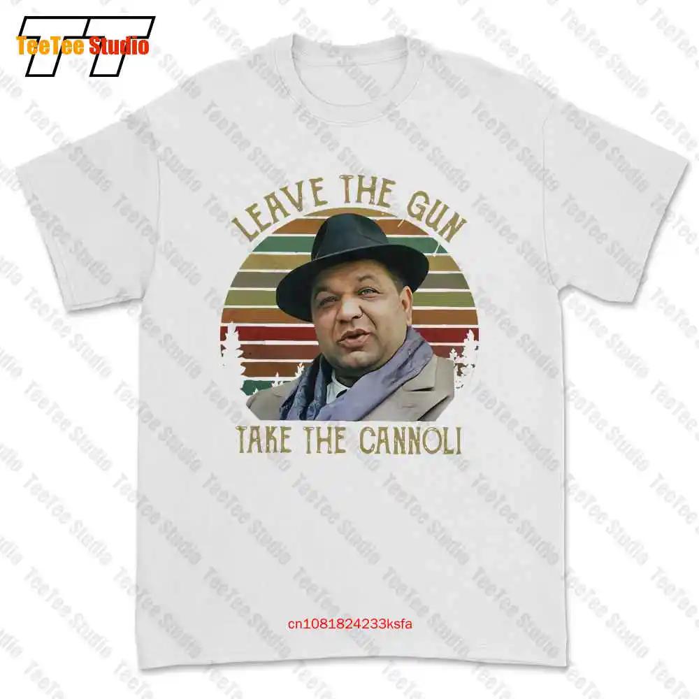 Neu The Godfather Leave The Gun Take The Cannoli Tshirt Tee MWRX
