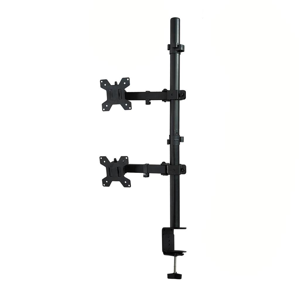 Rotatable Punch-Free Monitor Stand Arm for 15-32 Inch Screens