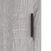 Wall Cabinet Gray Sonoma 69.5 x 34 x 90 cm