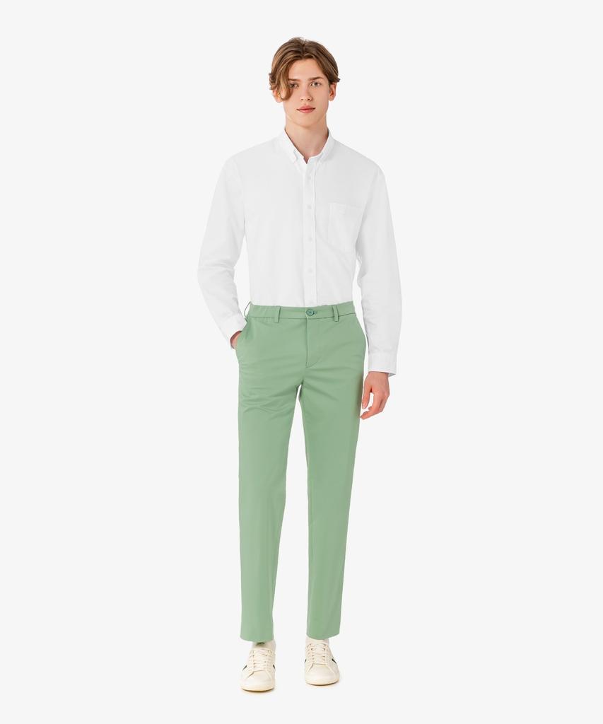 Мужская хлопковая рубашка LACOSTE Oxford свободного кроя Ch165E-56G 001
