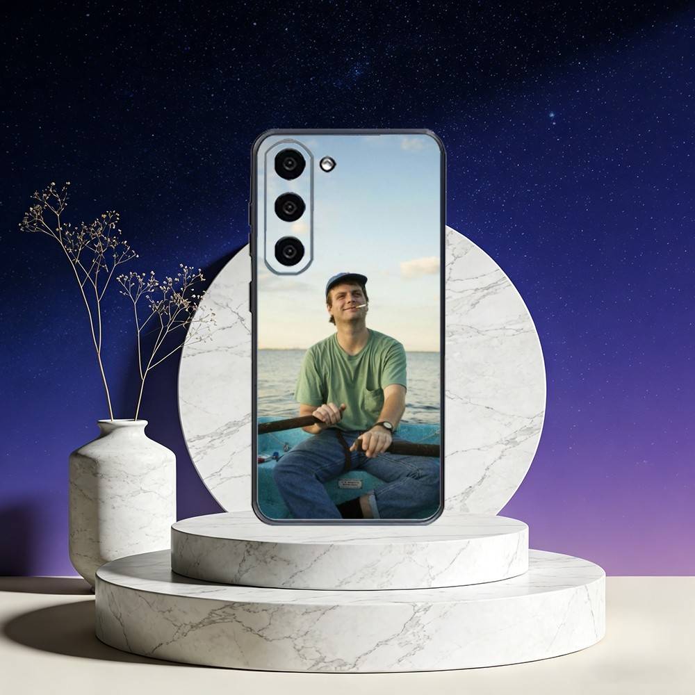 Чехол для телефона Mac D-DeMarco Singer для Samsung Galaxy A73, A72, A71, A70, A53, A52, A51, Других Мягкий Черный Чехол