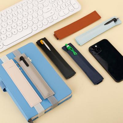 6 шт. держатель для ручек съемный чехол для ручек на резинке удобный одинарный чехол для ручек для журналов и тетрадей