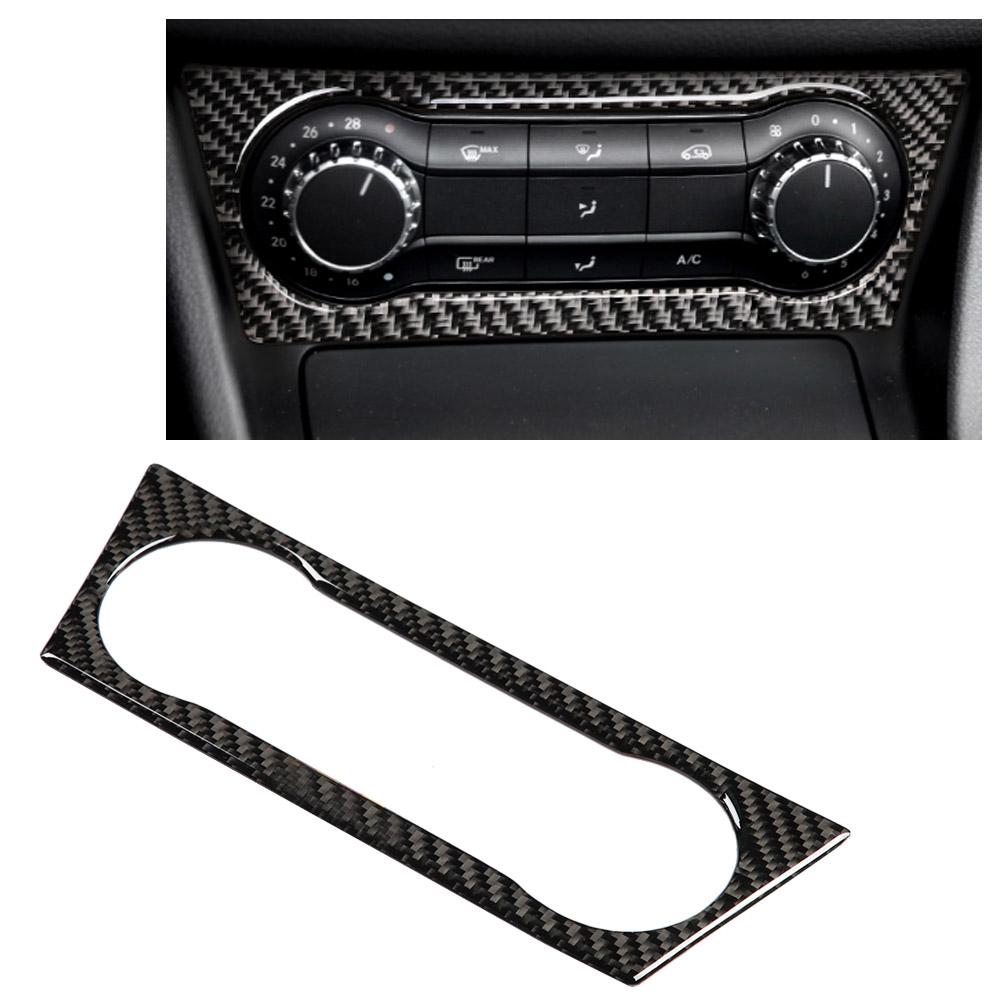 Car Air Conditioner AC Control Panel Frame Sticker Cover Trim for A B GLA CLA Left Drive #1