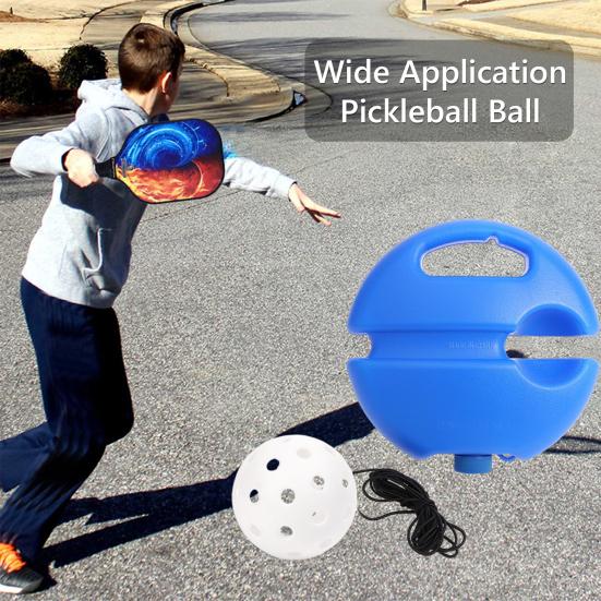 Тренажер Pickleball с отскоком мяча Pickleball Компактный размер Портативное оборудование Pickleball Solo Тренажерный инструмент Спортивные аксессуары