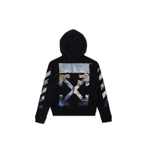 OFF WHITE Худи на молнии Diag Multicolour OMBE001R190030121088