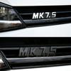 AGLNX1 Car Front Grille Emblem Badge Decals Sticker For VW GOLF 6 7 MK6 MK7 MK7.5 2008-2018 Volkswagen Car Styling Accessories