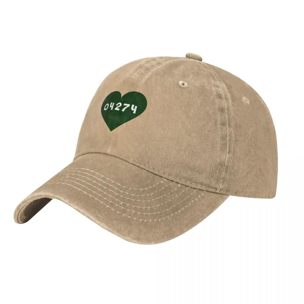 zipcode heart (green) Baseball Cap Golf Cap Icon cute Sunhat Men Luxury Brand Womens